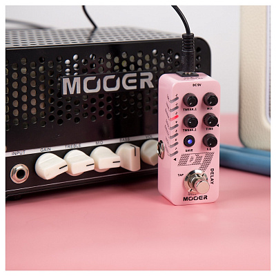 Гитарная педаль цифровой дилей Mooer D7 Delay